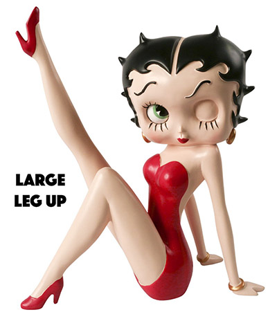 Betty Boop Leg Up Large